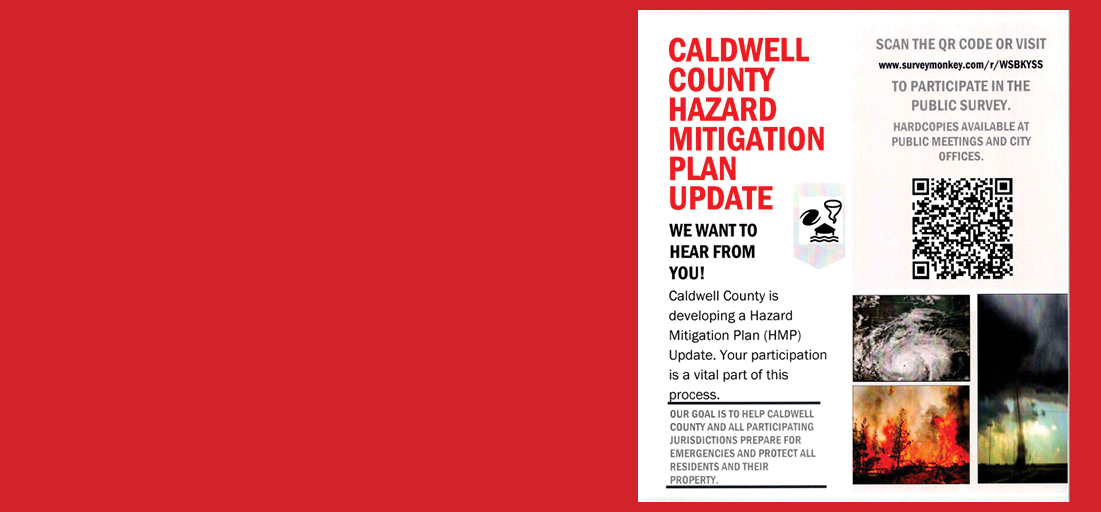 Having an updated Hazard Mitigation Plan is vital for the county. Learn more and take a brief survey to help shape the process.